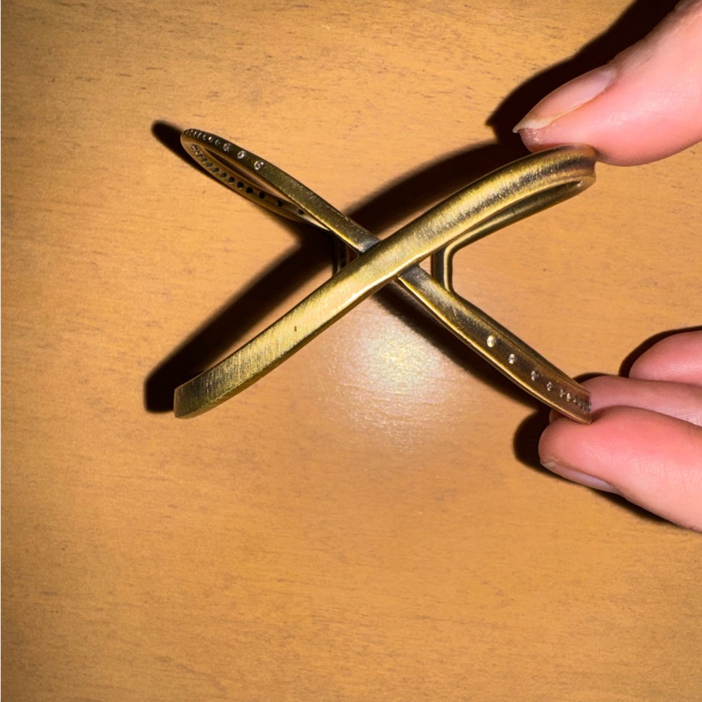 Kendra Scott Gold X Bracelet